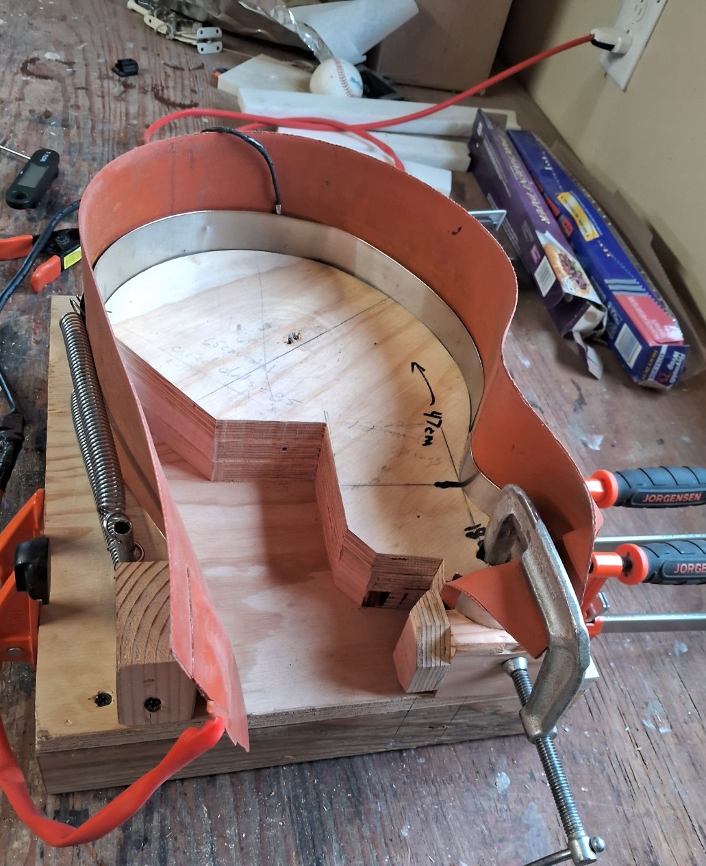 Mandolin Side Bending and Construction